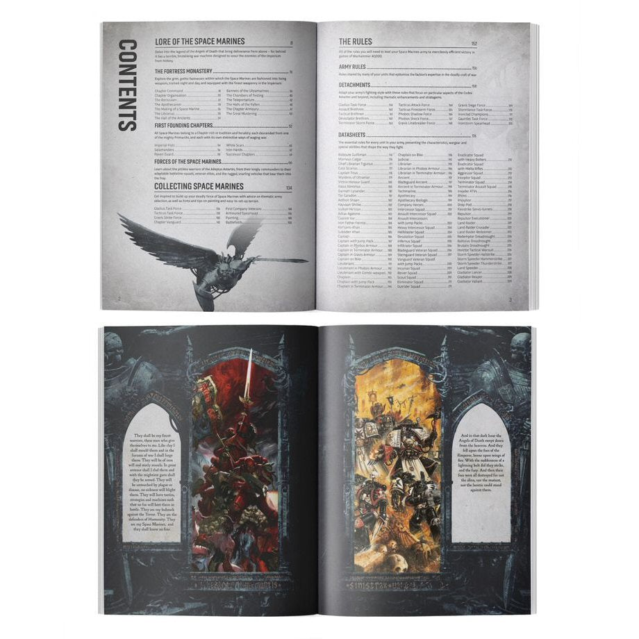 Warhammer 40,000 - Space Marines - Codex (English) (60030101066) Warhammer 40,000 FoneFunShop