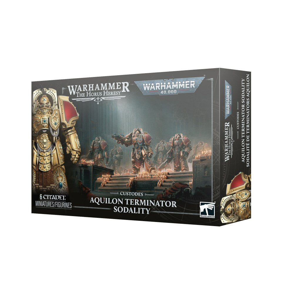 Warhammer - Horus Heresy - Custodes Aquilon Terminator Sodality (77-12) Games Workshop FoneFunShop