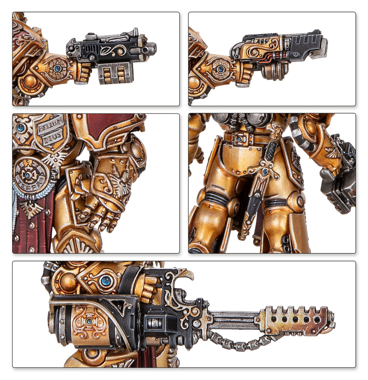 Warhammer - Horus Heresy - Custodes Aquilon Terminator Sodality (77-12) Toys & Games FoneFunShop