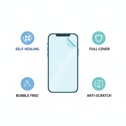 Screen Protector For iPhone 17 Anti-Blue Light Soft Hydrogel Film Screen Protector FoneFunShop