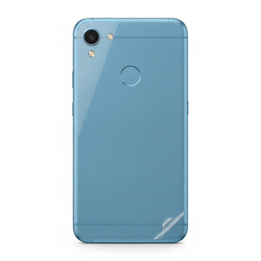 Hydrogel back protector for Pixel 2 - clear film on the back of the phone