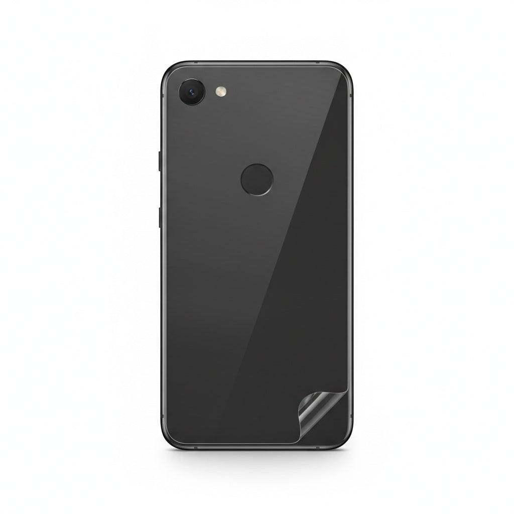 Hydrogel back protector for Pixel 3 XL - clear film on the back of the phone