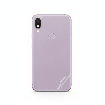 Hydrogel back protector for Pixel 3a - clear film on the back of the phone