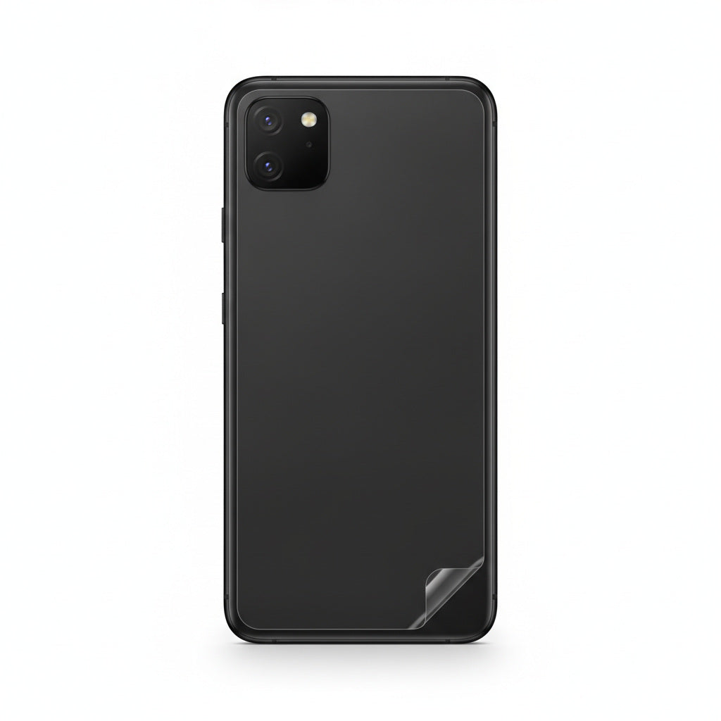 Hydrogel back protector for Pixel 4 XL - clear film on the back of the phone