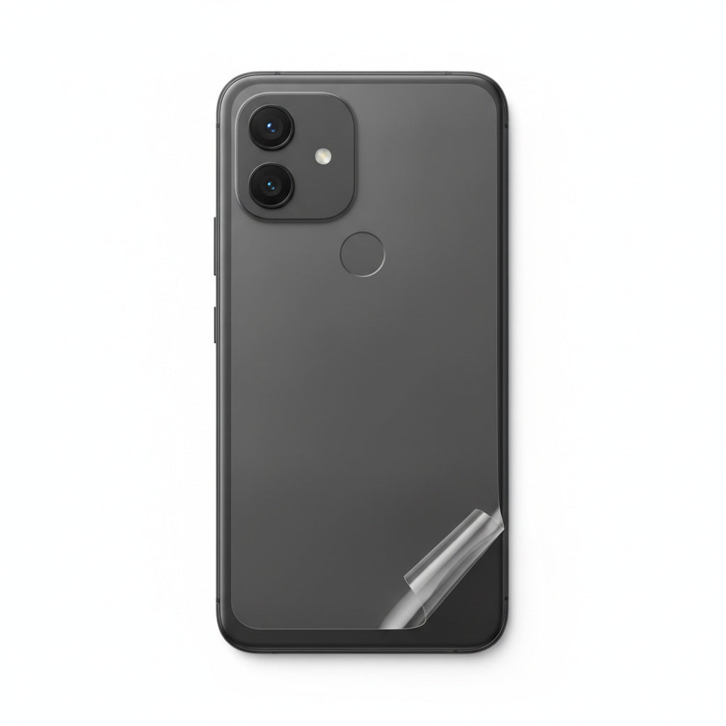 Hydrogel back protector for Pixel 5a 5G - clear film on the back of the phone