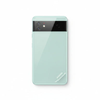 Hydrogel back protector for Pixel 6 - clear film on the back of the phone