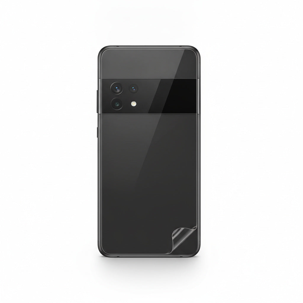 Hydrogel back protector for Pixel 6 Pro - clear film on the back of the phone