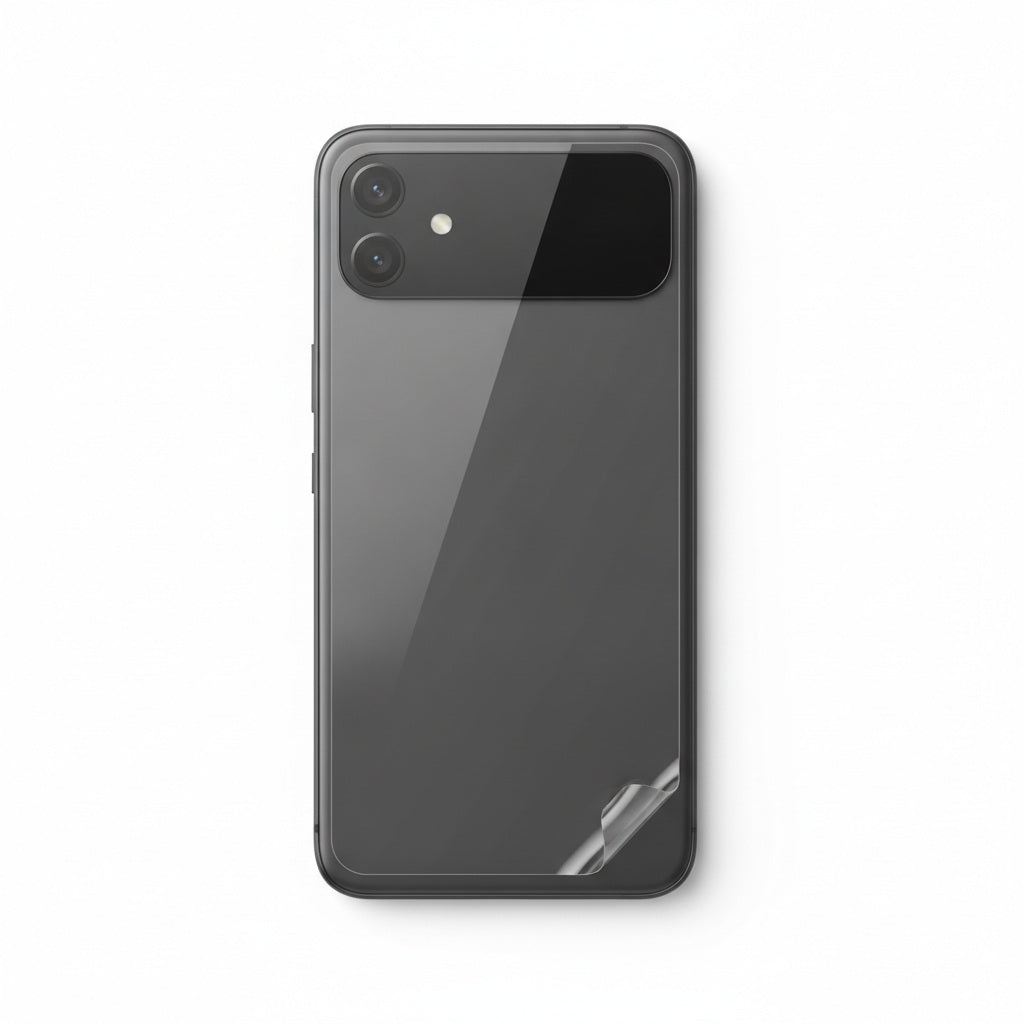 Hydrogel back protector for Pixel 6a - clear film on the back of the phone