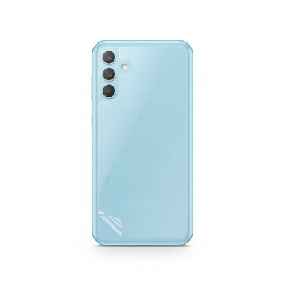 Hydrogel back protector for Samsung Galaxy A13 4G - clear film on the back of the phone