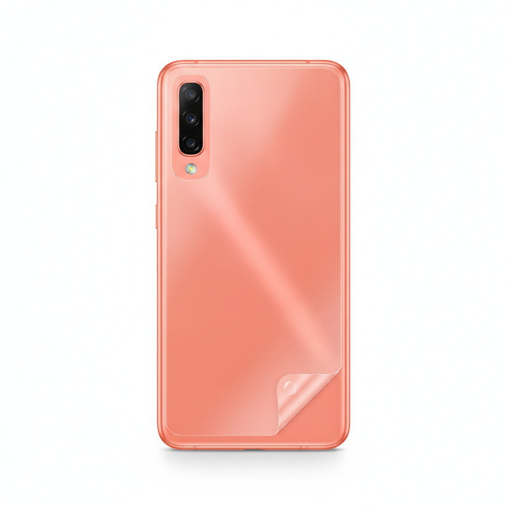 Hydrogel back protector for Samsung Galaxy A50 - clear film on the back of the phone