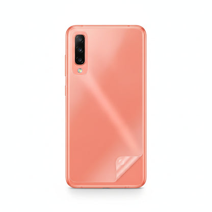 Hydrogel back protector for Samsung Galaxy A50 - clear film on the back of the phone