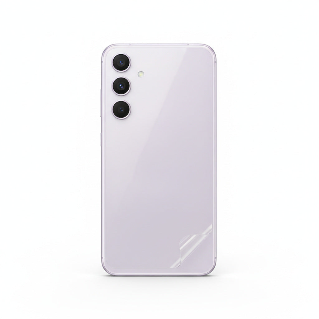 Hydrogel back protector for Samsung Galaxy A54 5G - clear film on the back of the phone