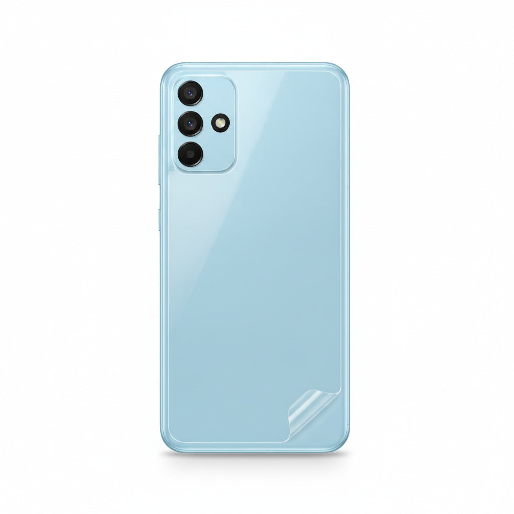 Hydrogel back protector for Samsung Galaxy A15 / A15 5G - clear film on the back of the phone