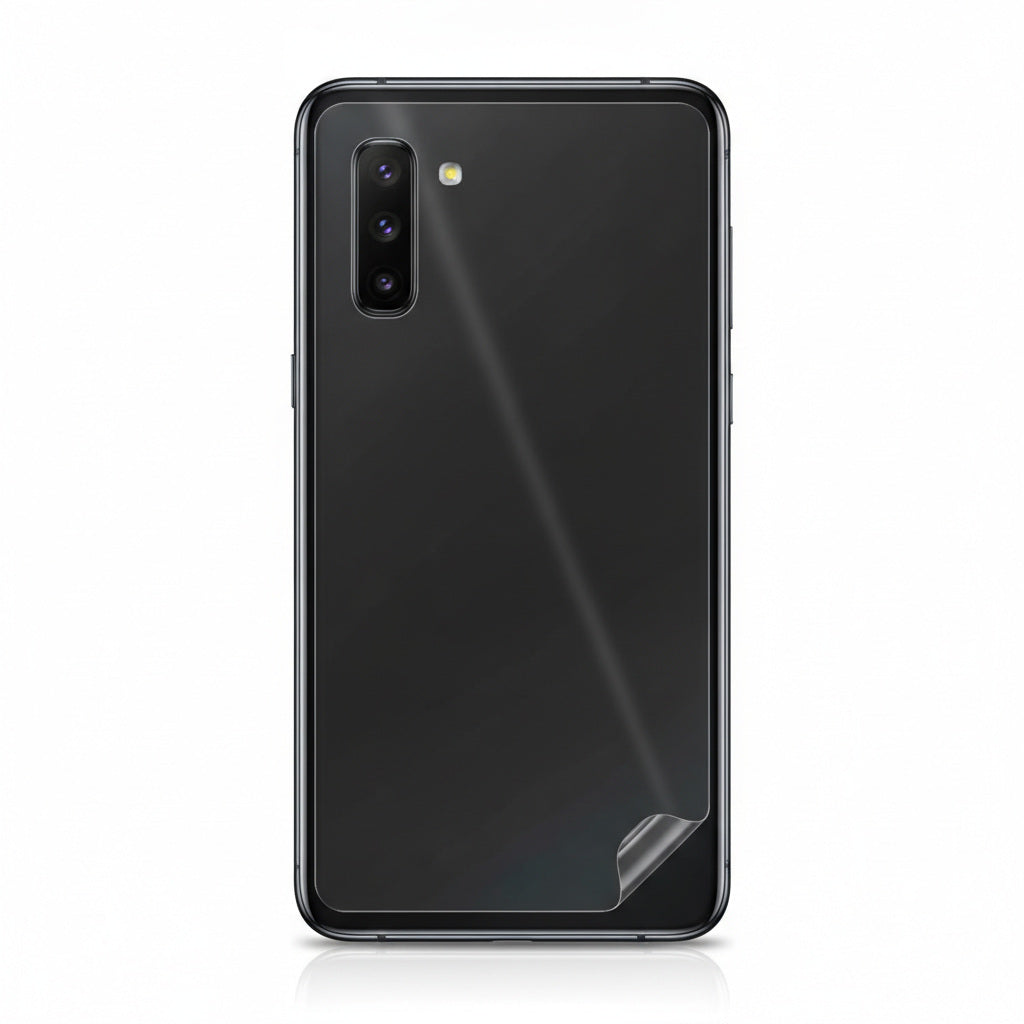 Hydrogel back protector for Samsung Galaxy S10 Lite - clear film on the back of the phone