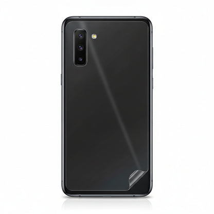 Hydrogel back protector for Samsung Galaxy S10 Lite - clear film on the back of the phone