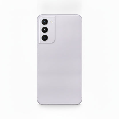 Hydrogel back protector for Samsung Galaxy S21 FE - clear film on the back of the phone