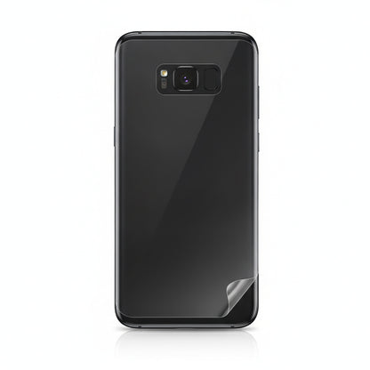 Hydrogel back protector for Samsung Galaxy S8+ - clear film on the back of the phone