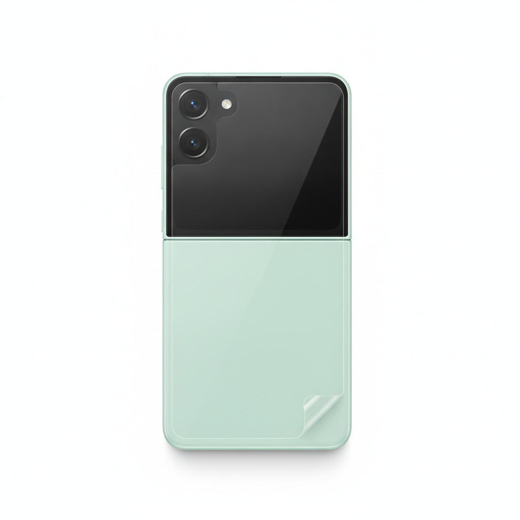 Hydrogel back protector for Samsung Galaxy Z Flip 5 - clear film on the back of the phone