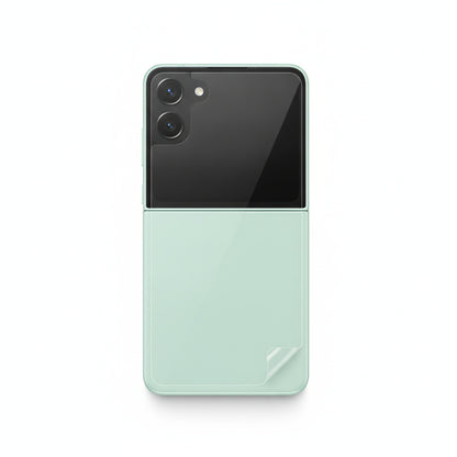 Hydrogel back protector for Samsung Galaxy Z Flip 5 - clear film on the back of the phone