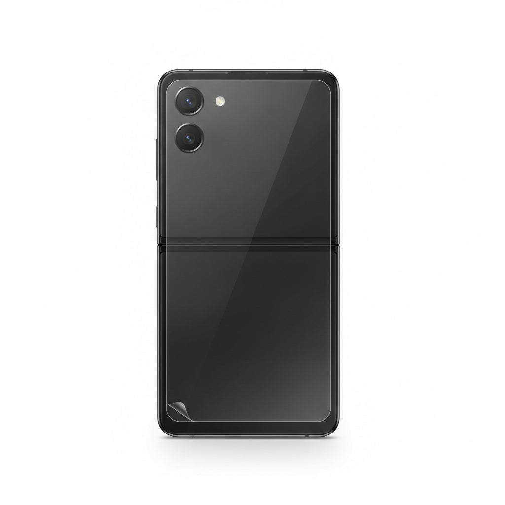 Clear Hydrogel Screen Protector For Samsung Galaxy Z Fold Flip 8 7 6 5 4 3 Inner Outer Screen Protector FoneFunShop Z Flip 7 (back)