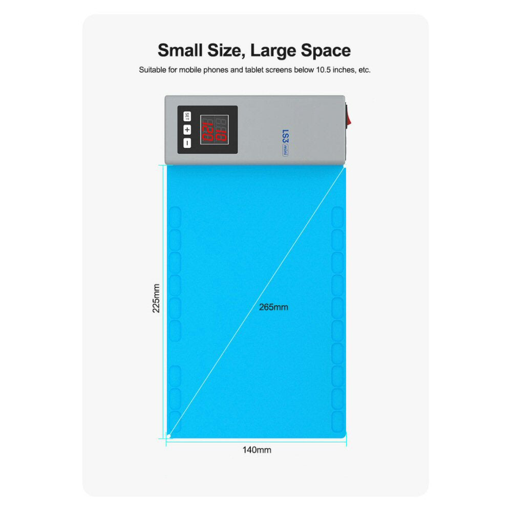 Temperature Controlled Heat Mat for Phone Screen and Back Separation (110V / 240V) FoneFunShop