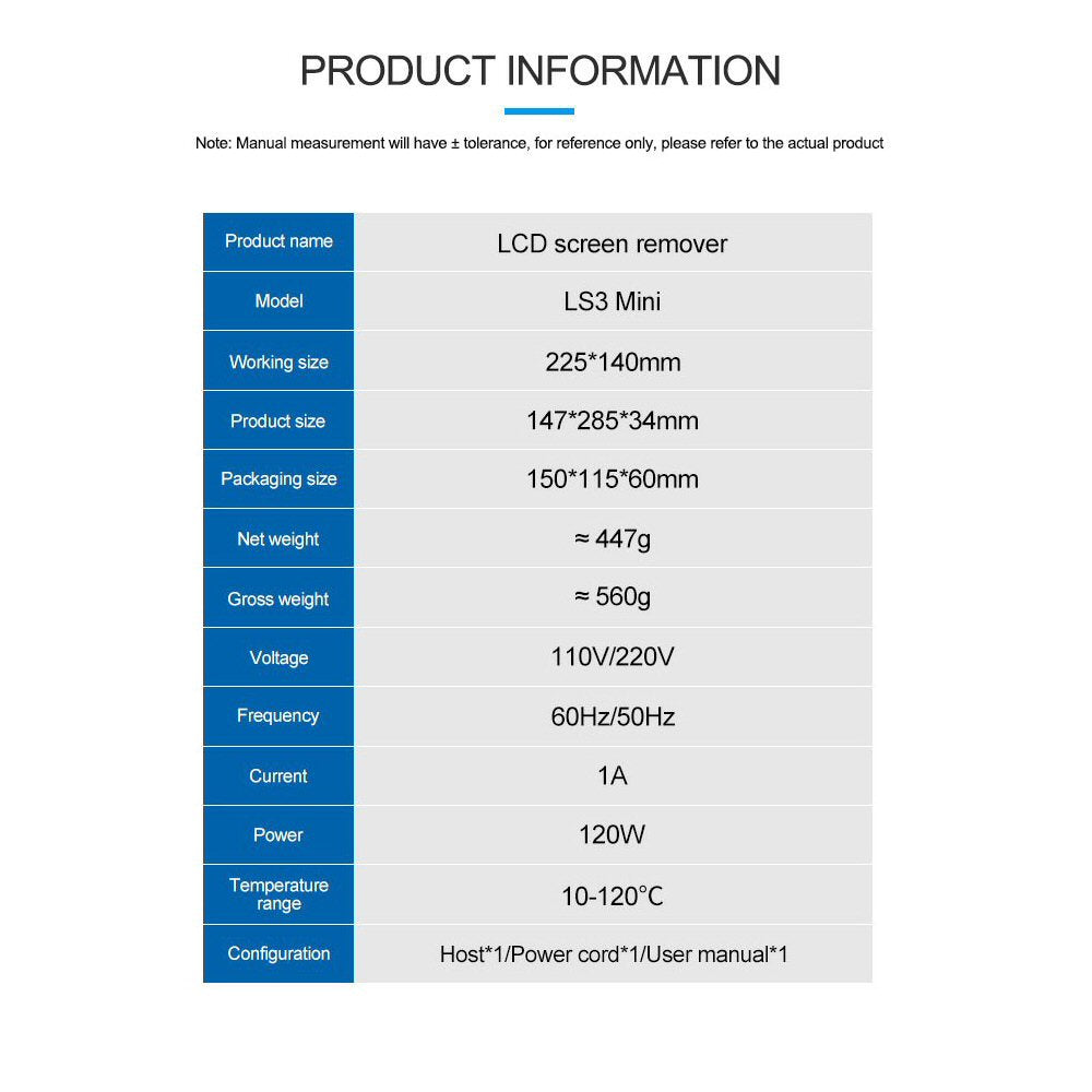 Temperature Controlled Heat Mat for Phone Screen and Back Separation (110V / 240V) FoneFunShop