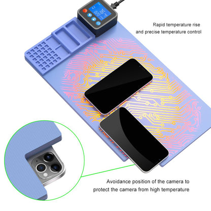 Temperature Controlled Heat Mat for Repairs on Phones Tablets and other Devices FoneFunShop
