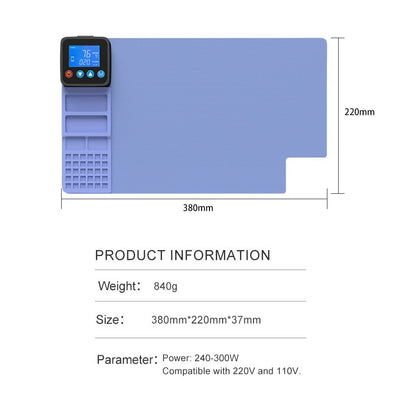 Temperature Controlled Heat Mat for Repairs on Phones Tablets and other Devices FoneFunShop