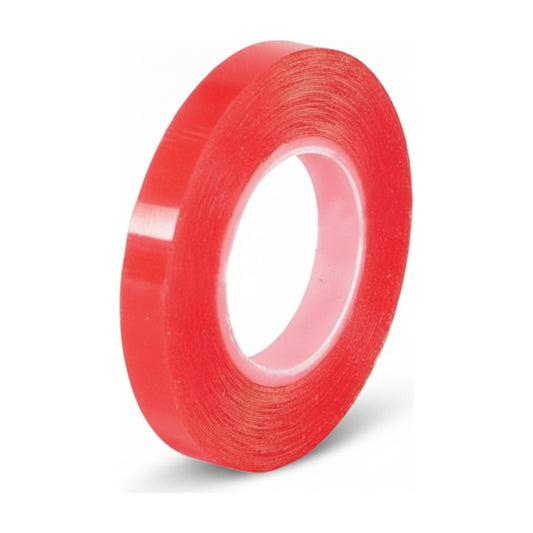 Double Sided Tape 10mm Wide High Strength Sticky Clear Red For iPad Phone Repair Tape FoneFunShop