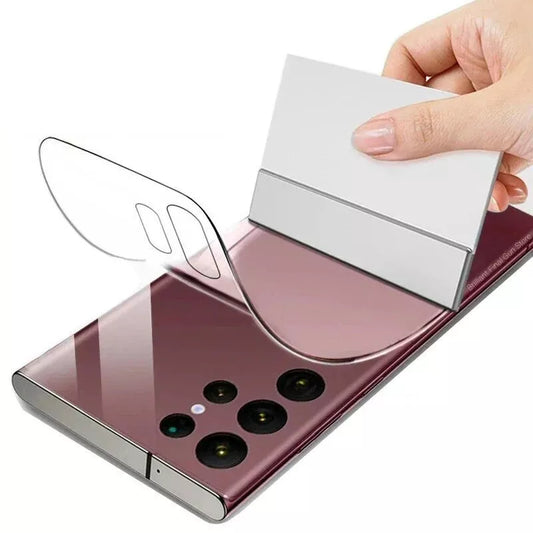 Clear Back Protector For Samsung A26 Soft Hydrogel Film Screen Protector FoneFunShop