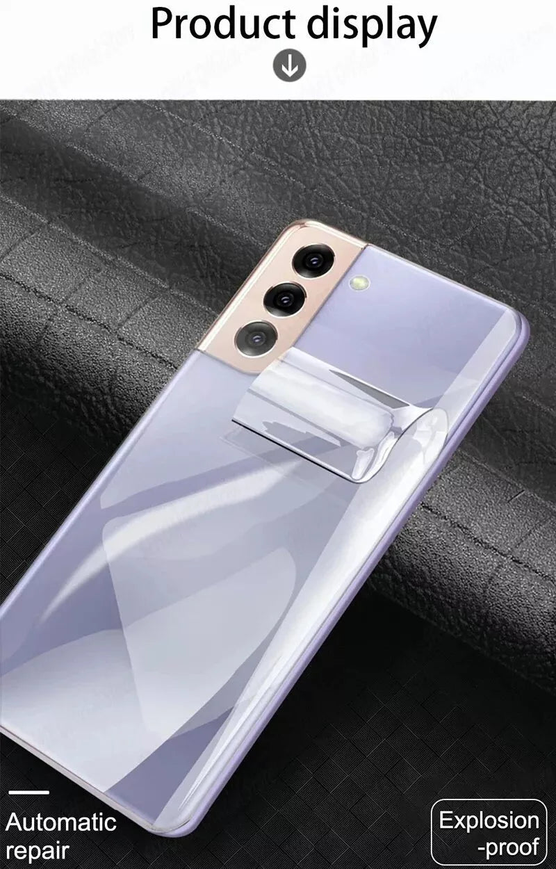 Clear Hydrogel Back Protector For Samsung S26 FE