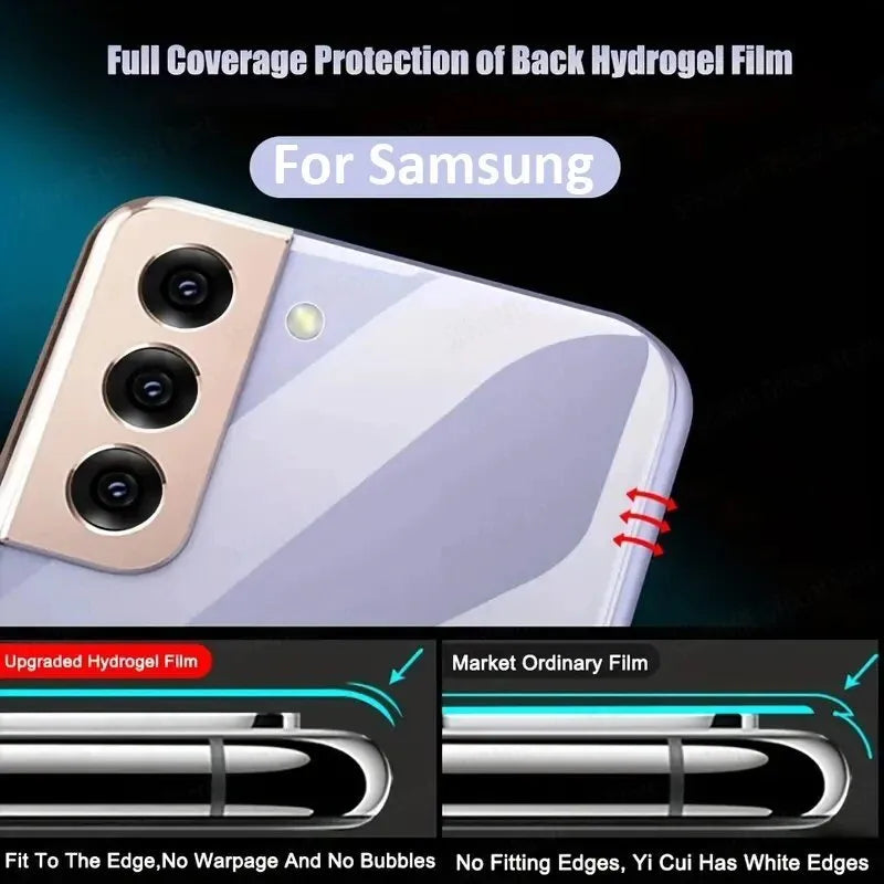 Clear Hydrogel Back Protector For Samsung S26 FE