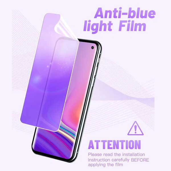 Anti-Blue Light Hydrogel Screen Protector For iPhone 18 Pro