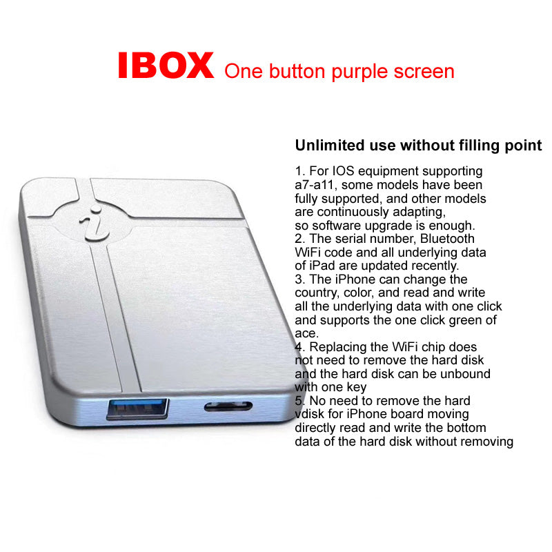 Ibox File iBox Mini DFU Nand Repair Tool For iOS Devices FoneFunShop