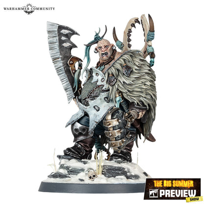 Ogor Mawtribes Tyrant miniature detail