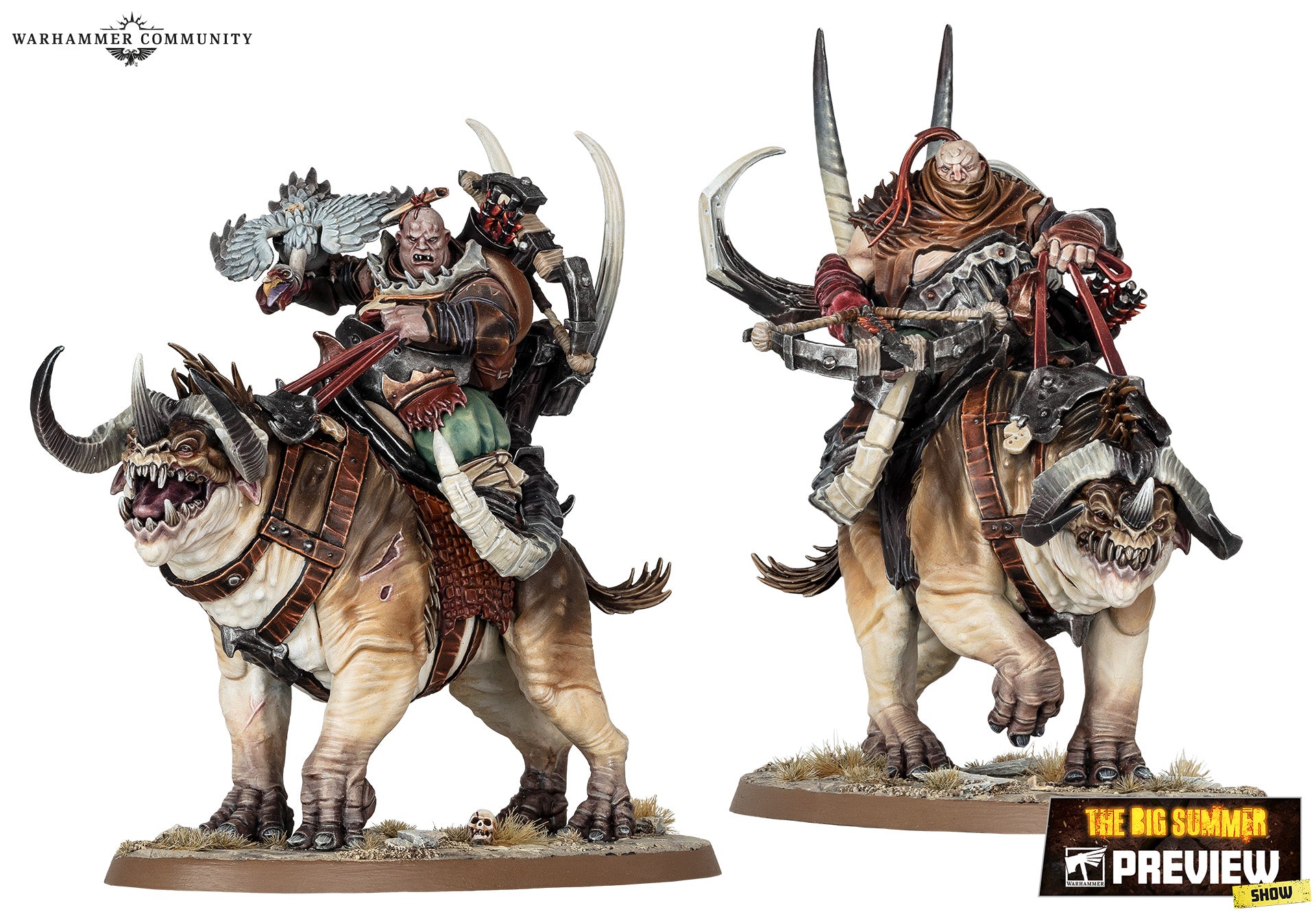 Ogor Mawtribes Gluttons miniatures