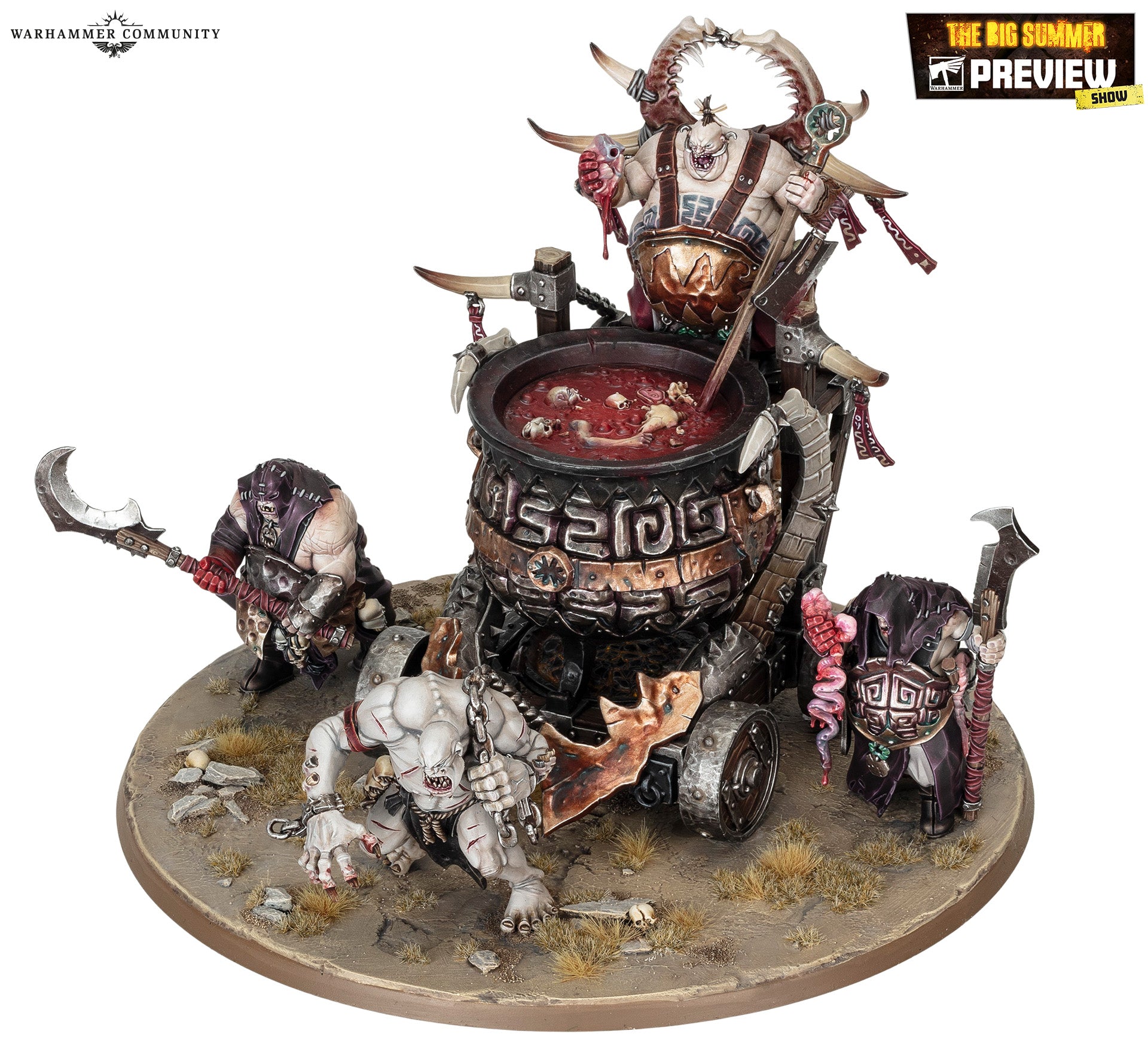 Ogor Mawtribes Ironguts miniatures