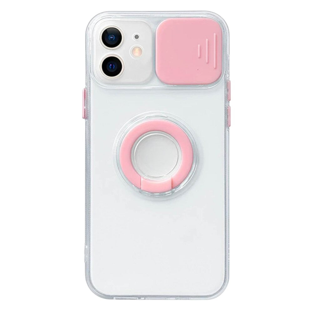 Case For iPhone 13 in Pink With Camera Lens Protection Case Cover FoneFunShop