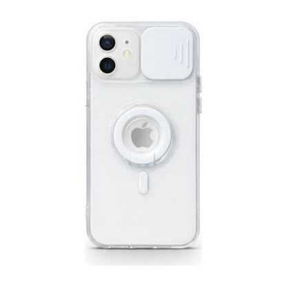 Case For iPhone 13 Mini in White Camera Lens Protection Case Cover FoneFunShop