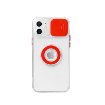 Case Soft TPU For iPhone 13 Pro in Red With Camera Lens Protection Camera FoneFunShop