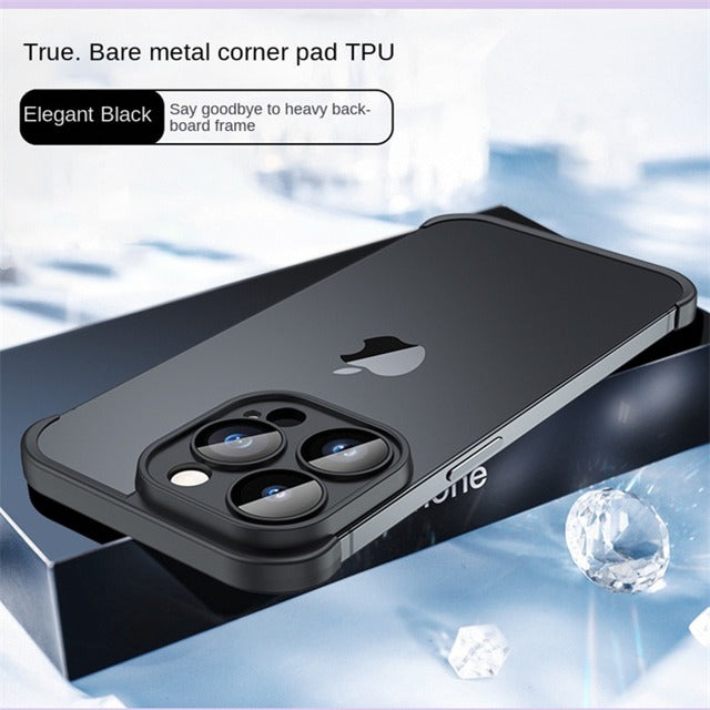 Corner Camera Protector For iPhone 16 Series Protection Pad Black Case Cover FoneFunShop