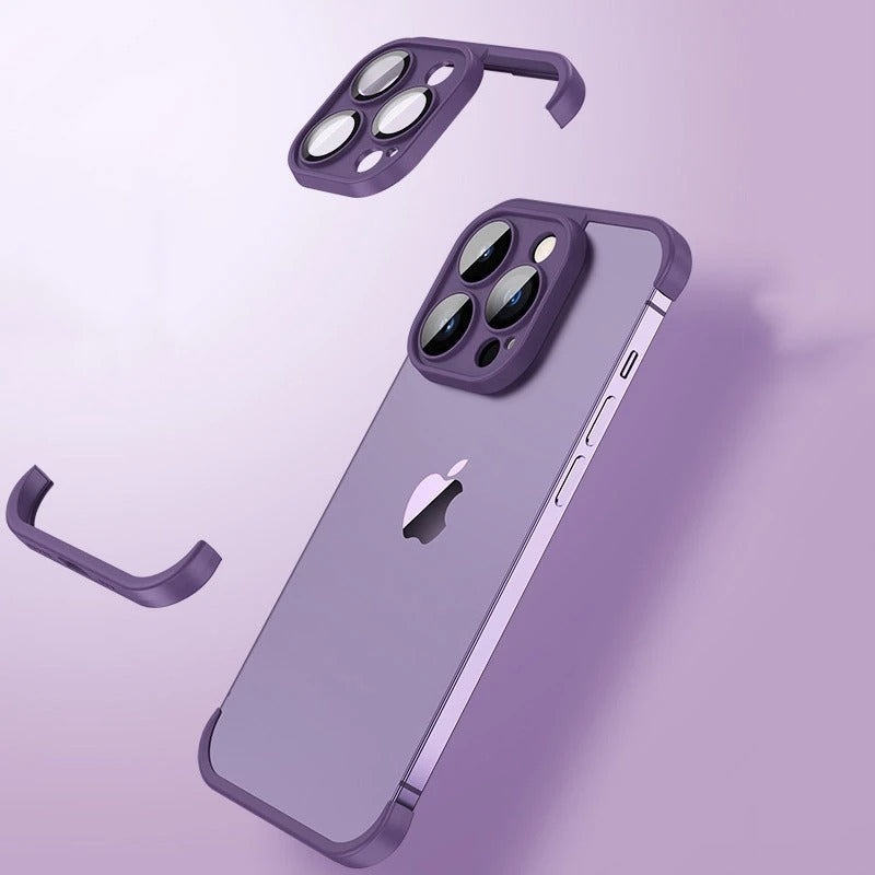 Corner Camera Protector For iPhone 16 Series Protection Pad Black Case Cover FoneFunShop
