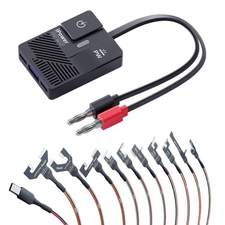 QianLi iPower Pro Max 8th Gen Power Cable Boots iPhone 6-16 Pro Max with One-Click Cable FoneFunShop