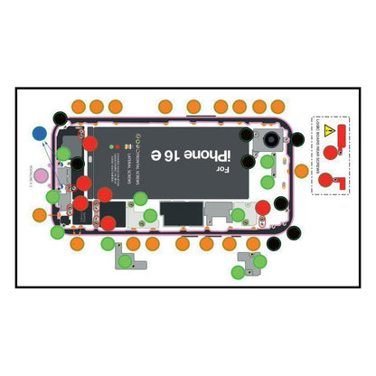 DottorPod iScrews For iPhone 16e Screw Holder Tray Organiser Guide Tool DottorPod