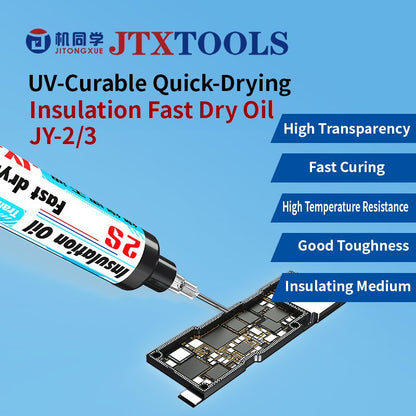UV Curable Quick Drying Oil Jitongxue JY-2 Transparent Solder FoneFunShop