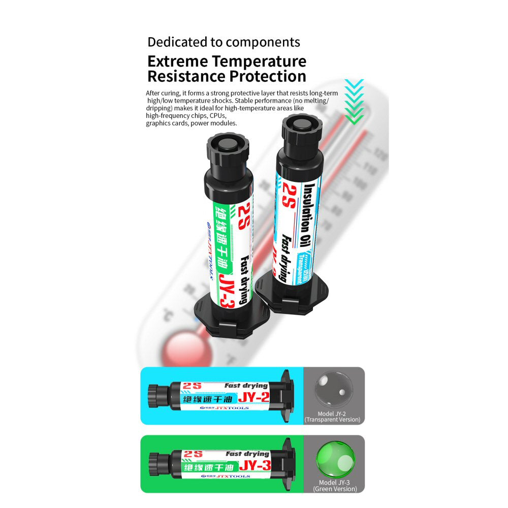 UV Curable Quick Drying Oil Jitongxue JY-2 Transparent Solder FoneFunShop