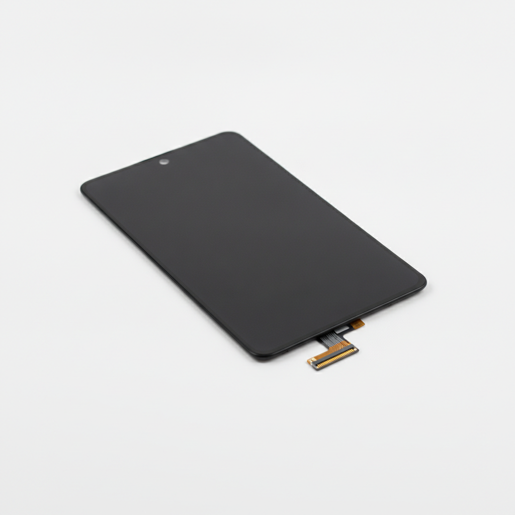Aftermarket OLED screen for Samsung Galaxy S23 FE - angled view