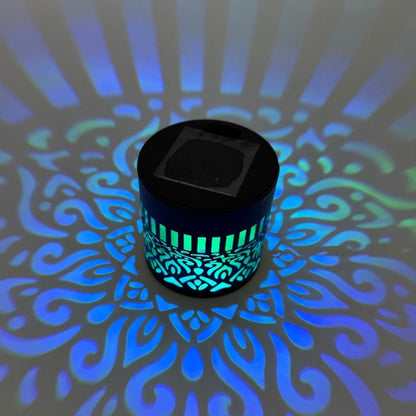 Outdoor LED Garden Wall Projector Solar Lights - Mandala Pattern Effect Lighting FoneFunShop