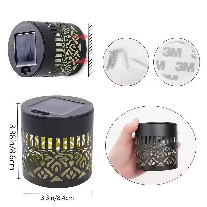 Outdoor LED Garden Wall Projector Solar Lights - Mandala Pattern Effect Lighting FoneFunShop