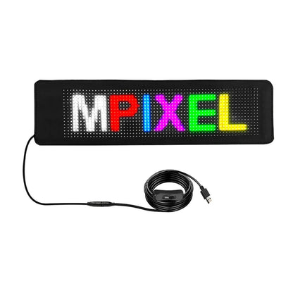 Flexible LED Sign Board Display Programmable with Smart App 63x20cm FoneFunShop